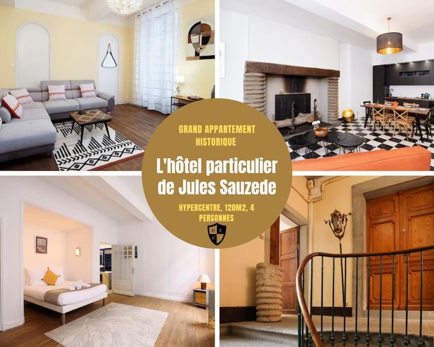 L'Hotel Particulier, 120M2, Hypercentre, Wifi / Conciergeriedamecarcas Carcassonne Eksteriør bilde