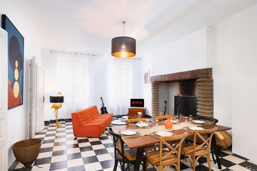 L'Hotel Particulier, 120M2, Hypercentre, Wifi / Conciergeriedamecarcas Carcassonne Eksteriør bilde